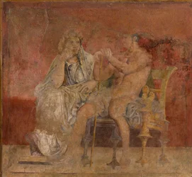 Ülő pár, i. e. 50–40.