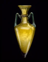 Amphoriskos, 300-500 (fúvott üveg)