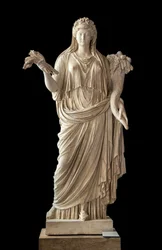 Art Róma Lívia császárné portréja Ceresben (Kr. e. 58 - i.sz. 29) márványban