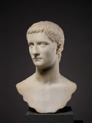 Gaius császár, Caligula néven ismert uralkodó portrémellszobra, i. sz. 37-41