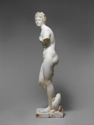 Aphrodité szobra