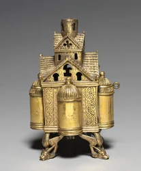 Füstölő és állvány oltárkereszthez, 1150-1175