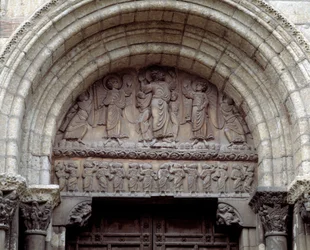 A felemelkedés, a bazilika déli portálja (szobor)