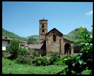 Kilátás a templomra