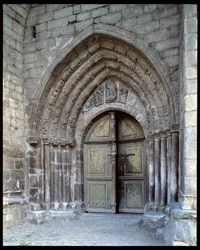 Kilátás a templomra
