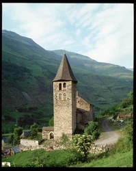 Kilátás a templomra