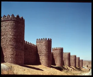 Kilátás Avila falaira, Spanyolország (Kilátás Avila falaira, Spanyolország)