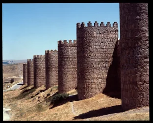Kilátás Avila falaira, Spanyolország (Kilátás Avila falaira, Spanyolország)