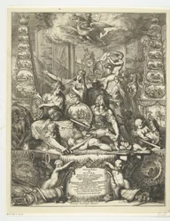 Michiel de Ruyter halálának allegóriája, 1676