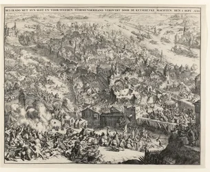 Maximilian Emanuel bajor választófejedelem elfoglalta Belgrádot, 1688. szeptember 6.