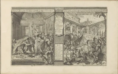 Egy köztisztviselő története Perzsiában; Idő a mexikóiakkal Perzsa történelem / Histoire de Perse // Veder Schilder Konst / Art de peindre chés les Mexiquains (cím a tárgyon) Les Indes Orientales et Occidentales et autres lieux (sorozat címe)