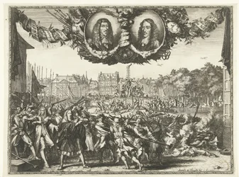 A de Witt fivérek meggyilkolása, 1672