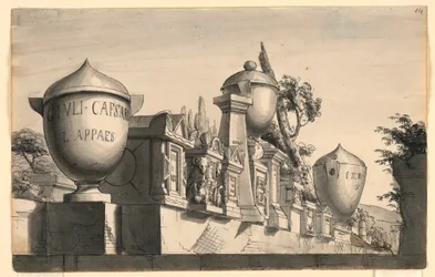 Színpadtervezés, ókori római sírok