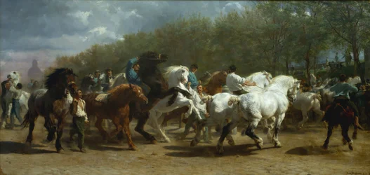 A lóvásár, 1852-55.