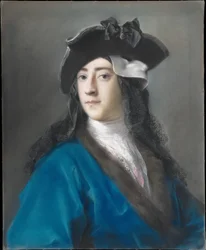 Gustavus Hamilton (1710-1746), Boyne második vikomtja, álarcosbál jelmezben