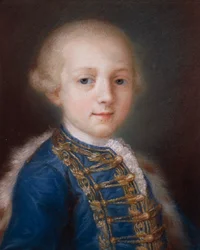 Fiatal fiú portréja, Rosalba Carriera (1673-1757)