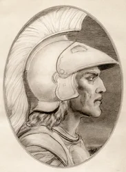 III. macedón Sándor, a Híres férfiak élő életrajzaiból.