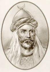 An-Nasir Salah ad-Din Yusuf ibn Ayyub, a Híres uralkodók élő életrajzaiból.
