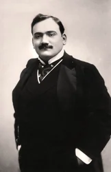 Enrico Caruso 1873-1921, olasz tenor, 1907.