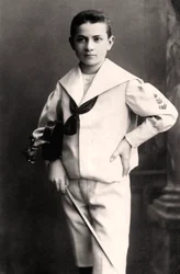 Mischa Elman 1891-1967, ukrán hegedűművész, 20. század eleje.