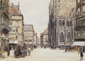 Stephansplatz, Bécs,