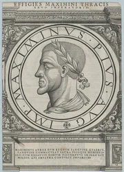 Maximinus Thrax római császár (nyomtatás)