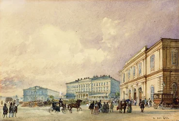 Déli pályaudvar, Bécs; Déli pályaudvar, Bécs, 1852