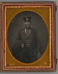 Névtelen férfiportré, 1858.