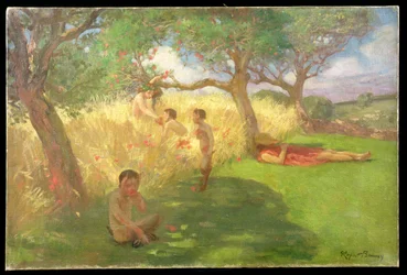 Szatírok (olaj, vászon)