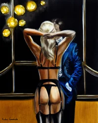 Midnight Romance, 2025 (olaj, vászon)