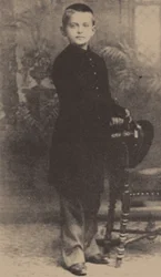 Leon Trockij 9 éves, 1888