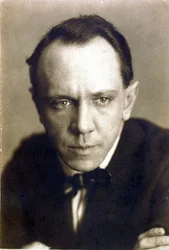 Mihail Alekszandrovics Csehov (1891-1955) színész, rendező és író portréja