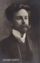 Alexander Skrjabin portréja