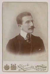Leon Bakst festő (1866-1924) portréja