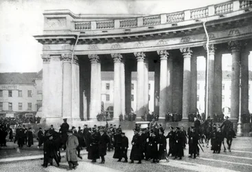Diáktüntetés, Szentpétervár, 1905