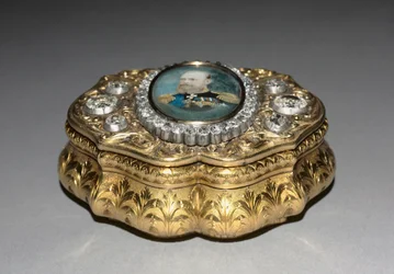 Doboz, készítette Goffert, 1850 körül