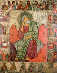 Illés próféta, Pszkov Iskola (panel)