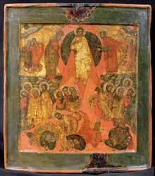 Az átváltozás (tempera a panelen)
