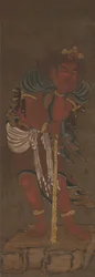 Fudo Myoo kísérője, 14. század