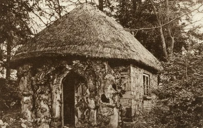 Edward Jenner nádfedeles kunyhója, Berkeley, Gloucestershire, XX. század.