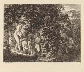 Gyümölcskosarat cipelő lány, 1770.