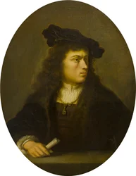Egy ismeretlen férfi portréja, 1629-56 körül (olaj, tábla)