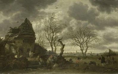 Téli jelenet