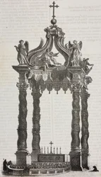Szent Péter baldachin (cibórium)