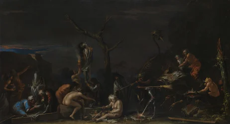 Boszorkányok varázslataiknál, c. 1646
