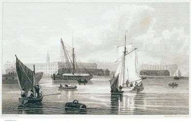 Deptford, 1812 körül (metszet)