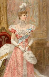 Ő Királyi Fensége, a walesi hercegnő, a „The Illustrated London News”-ból, 1902