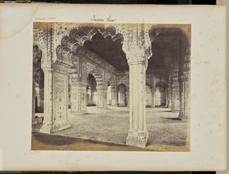 Delhi - A palota, a Diwan-i-Khas belseje