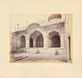 Delhi; a palota, a Moti Masjid (Gyöngymecset)