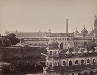 Lucknow. A nagy imambara és a mecset